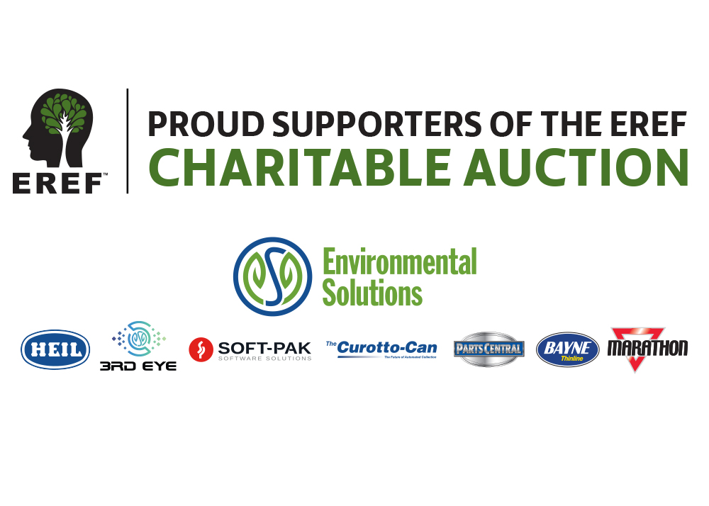 ESG Companies donate to EREF auction at Waste Expo