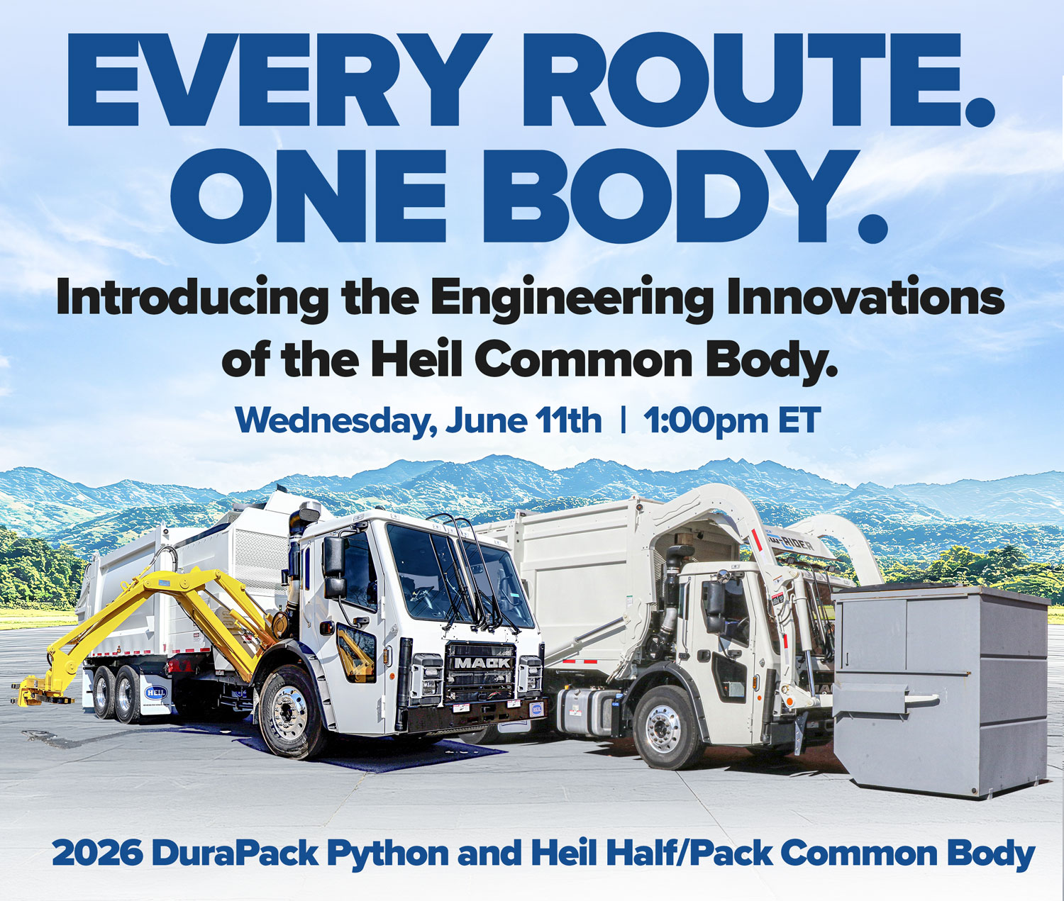 Heil Common Body Virtual Trade Show Event