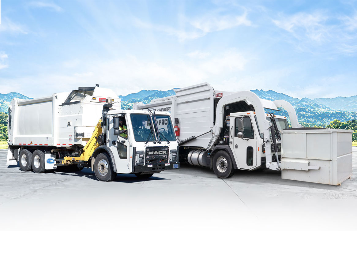 Heil launches new universal front loader and side loader garbage truck body