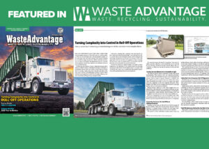 Rolloff management software technology for fleets